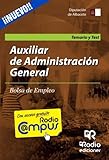 Image de Auxiliar de Administración General. Bolsa de Empleo. Temario y Test (Spanish Edition)