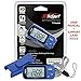 Realalt 3DTriSport Walking 3D Pedometer with Clip & Strap, eBook Included | 30 Days Memory, Accurate Step Counter, Walking Distance Miles/Km, Calorie Counter, Daily Exercise Time Monitor - Blue