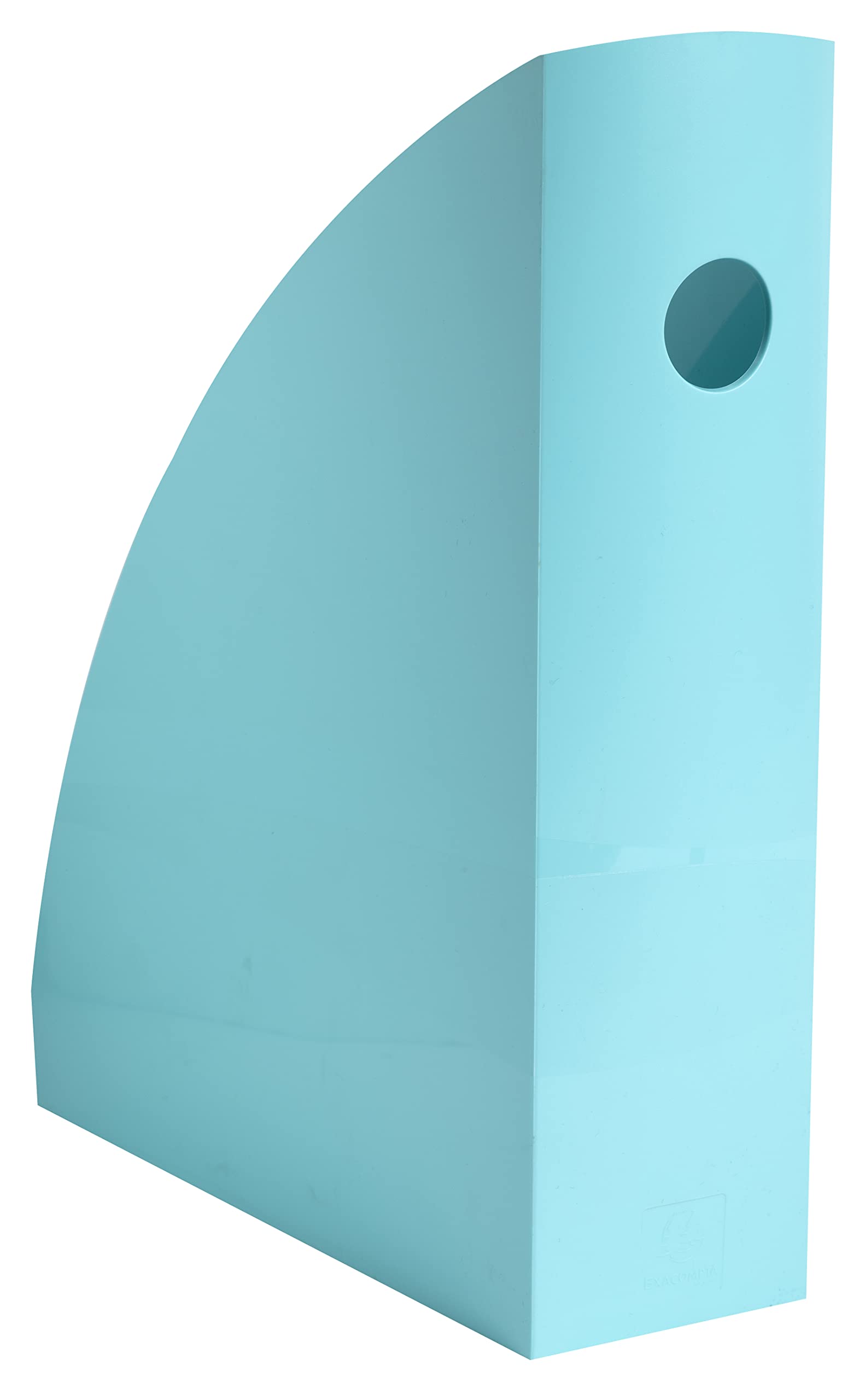 Exacompta - Ref 18263D - Aquarel Collection - MAG-CUBE Magazine File - 266 x 82 x 305mm in Size, Suitable for A4 Documents, Large Capacity - Pastel Green (Pack of 6)