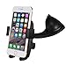 Car Mount, JOOMFEEN Car Holder Universal Universal 360 Degree Swivel Car Cradle For Apple iPhone 6 6 Plus 6S 6S Plus 5S,iPod Touch,Samsung Galaxy S6 S6 Edge S5 S4,Nokia,Motorola,Blackberry,HTC (Black)