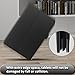 INFILAND Tab 3 Essential Case, Folio Premium PU Leather Stand Cover for Tab 3 Essential 7.0 7-Inch Tablet 2016 Release Only, Black