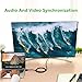 UGREEN HDMI Cable Right Angle 4K 90 Degree HDMI Cord High Speed Down Angle HDMI 2.0 Cable, 4K@60Hz HD 3D 1080P ARC Compatible for Laptop Monitor Nintendo Switch 2 Xbox PS5 PC TV 3.3FT