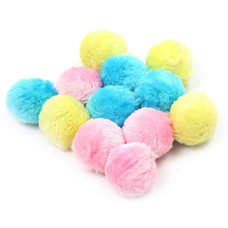 YiYueTrade - Pelota de Peluche para Gatos y Gatitos (6 Unidades ...