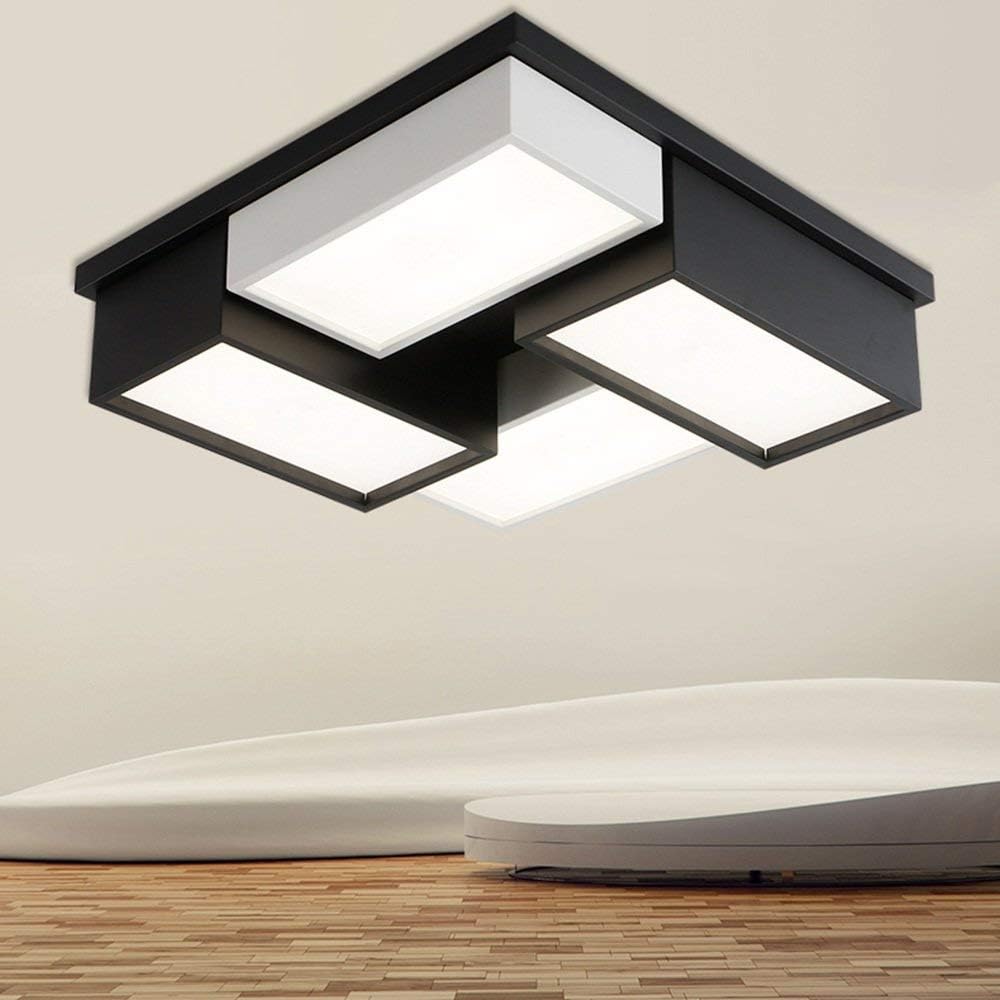 Moderne, einfache Square Mode LED Acryl Decke lampen Wohnzimmer