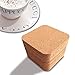 laucork Cork Coaster Backing, Square Cork Drink Coasters 4