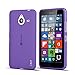 Lumia 640 XL Case, J&D [Drop Protection] [Slim Cushion] [Lightweight Bumper] Shock Resistant Protective TPU Slim Case for Lumia 640 XL (5.7'') - [NOT Compatible With Lumia 640 5.0''] - Purple
