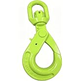 YANBORUI Heavy Duty Swivel Lifting Hook -11684lbs Capacity - Hoist Hook Sling for Heavy Cargo Lifting Hooks【5.3ton】