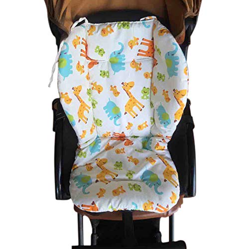 Forart Baby Pushchair Seat Liners High Chair Mat Car Seat Pad Cover Animal Breathable Waterproof Mat