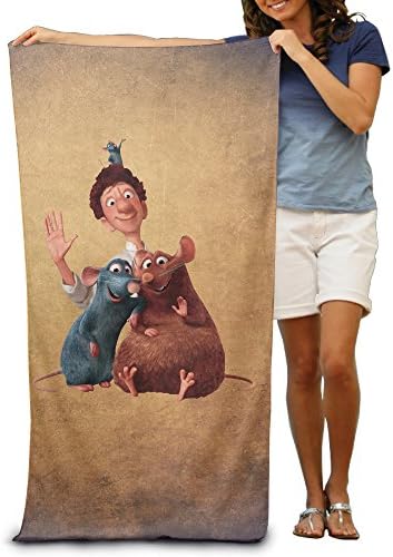 Quick Dry Ratatouille Movie Beach Blanket -multifunctional Blanket:Suit For Swimming,backpacking,sports,camping,picnic Etc - Large Microfiber Travel Towel - 80cm130cm