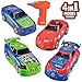 JOYIN Take Apart Toy Racing Car Construction Toys Build Your Own Race Car Set with Light and Sound Real Working Drill and Screws Over 50 Pieces Construction Vehicle Car Toy