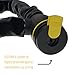 SIGTUNA Chain Locks - Heavy Duty 8mm Bike Chain Lock with Key, 35 Inch Hardened Steel Links and a Protective Nylon Sleeve for Road and Mountain Bicycle Security