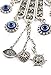 Hamsa Hand Car Charm Auto Mirror Rear view Good Luck Amulet Nazareth Store Evil Eye Charms Rear View Mirror Accessories