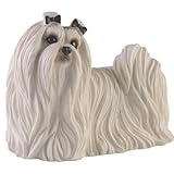 Sandicast Small Size Maltese Sculpture, Standing