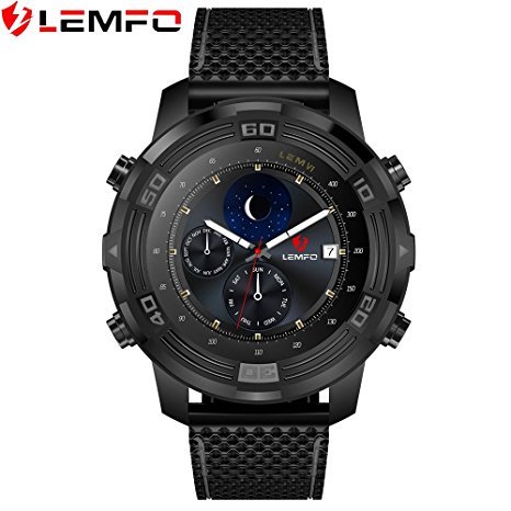 lemfo lem6 Android 5.1 smart watch Waterproof GPS Tracker 1 ...