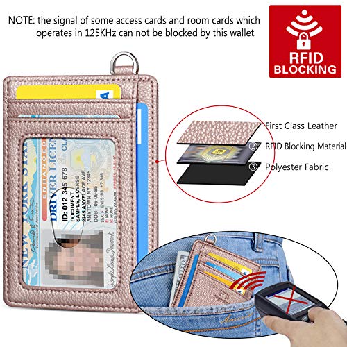 FurArt Slim Minimalist Wallet, Front Pocket Wallets, RFID Blocking, Credit Card Holder with Disassembly D-Shackle