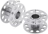 kuou 25 Metal Sewing Machine Bobbins with Storage Case for Various Brands view 3