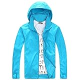 Lobinsun Women's Lightweight Outdoor Sports Jacket Anti-Uv Quick Dry Windproof Windbreaker