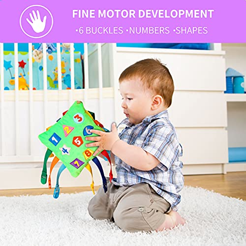 thumbnail image 2 of Calm Down Toys For Preschoolers 4-Pack Color Sorting Sensory Toys For Toddlers - Montessori Travel Toys With Flower, Porcupine, Dinosaur & Rainbow Calm Down Toys For Kids 2 of 13