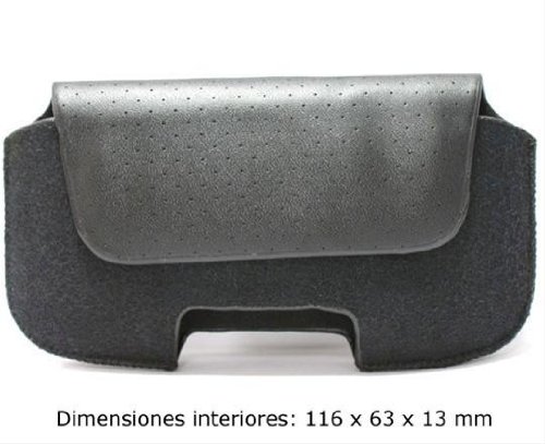 KSIX Snooker Horizontal Universal Case for Mobile, Size L, Black