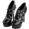 SHOW-STORY-Punk-Black-Ring-Gothic-Platform-Stiletto-Ankle-Bootie-BootsLF80855