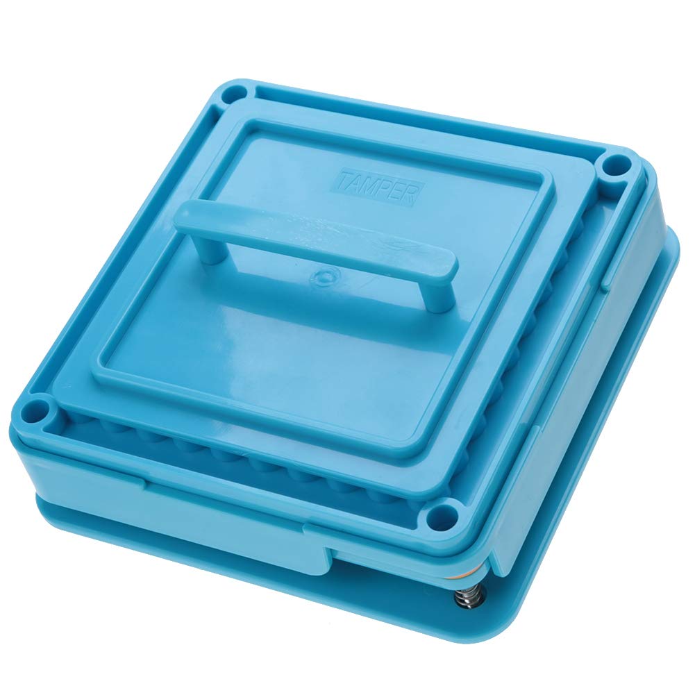 Capsule Filler with FDA Approval, 100 Holes Empty Capsule Filling Manual Machine Powder Spreader Plates Capsules Filling Tool (00#)