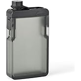 Rabbit Leak-Proof Discreet Flask – 6.5oz Pocket-Friendly, Shatterproof Tritan Alcohol Container with Wide Mouth & Tethered Cap – Portable BPA-Free Travel Flask for Concerts & Festivals