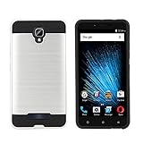 Blu Vivo XL2 Case / Blu Vivo XL 2 Case / Vivo XL2 Case (V0070UU) Cellphone Case, Tough Hybrid Armor Shockproof Dual Layer Drop Protection Case Cover (VGC SILVER)