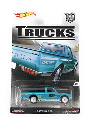 Hot Wheels Car Culture Trucks Datsun 620 Pickup 5/5, Teal