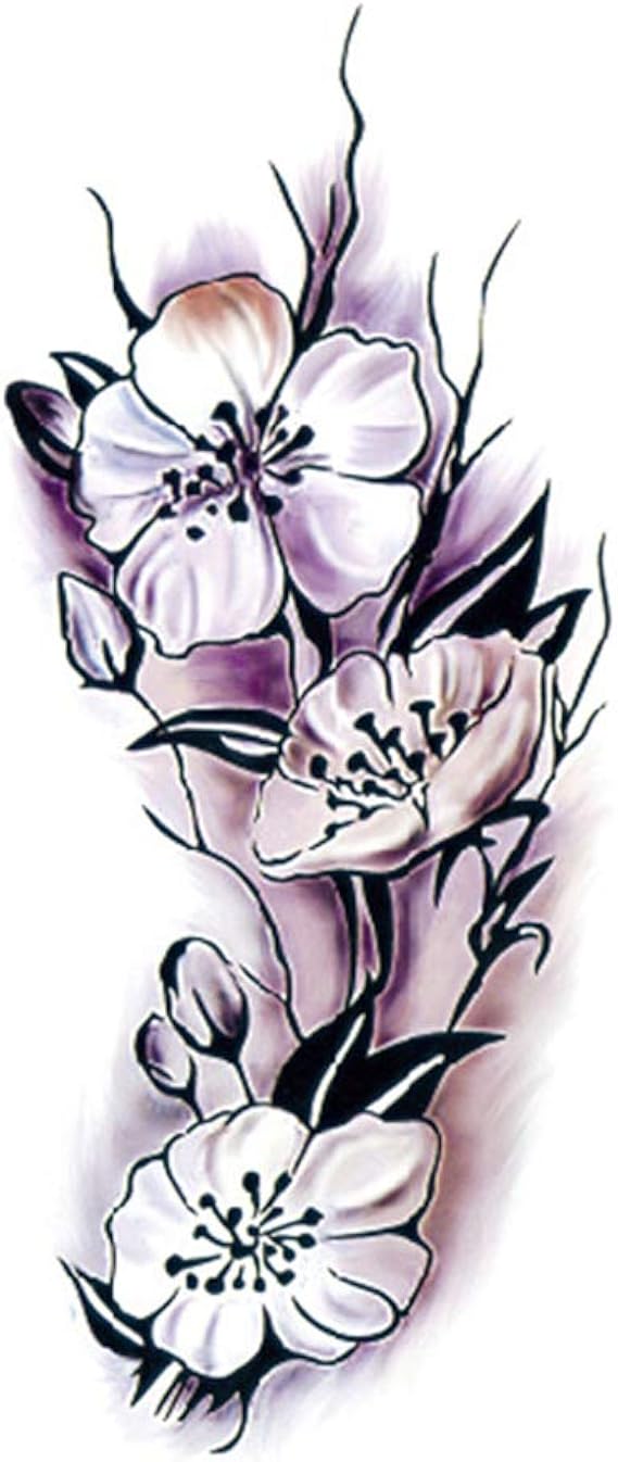 Amazon Liti タトゥーシール ボディー シール 大人女性 女の子 花ボディアート 大ビッグアーム 一時的な刺青セクシーな結婚式の入れ墨紙 テンポラリータトゥー ボディアームレッグアート ステッカーリムーバブル タトゥーシール 通販