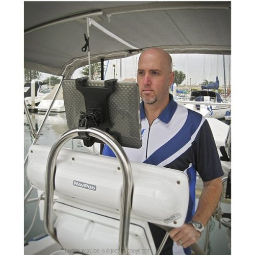 ChargerCity XT Boat Helm Spin Bike Tablet Mount with Universal Tablet