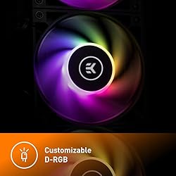 EK AIO 360mm, D-RGB All-in-One CPU Cooler with
