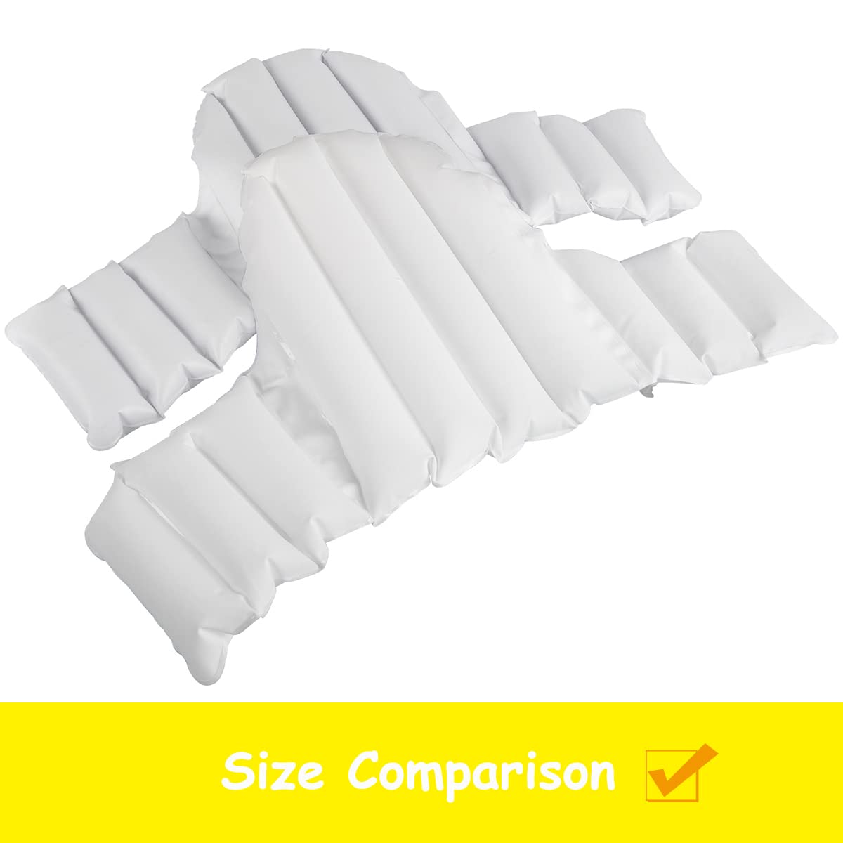 Inflatable Cushion Insert for IKEA Antilop High Chair, Cushion Insert Only, White, 28