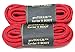 63 RED w/ BLACK Kevlar (R) proTOUGH(TM) Boot Shoelaces 2 pair pack (63 inch 160 cm)