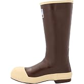 XTRATUF 15&rdquo; Men&rsquo;s Steel Toe Legacy Boot - 100% Waterproof Latex Rubber Footwear - Slip &amp; Chemical-Resistant Protection - Cushion Insoles