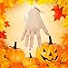 10 Sheets Halloween Art Nail Foil Transfer Stickers, Nail Decals Transfer Foil Box, DIY Decoration for Women and Kids, 10 Colors (Halloween Patterns)