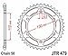 JT Sprockets JTR479.44 44T Steel Rear Sprocket black 44 Tooth/50 Pitch