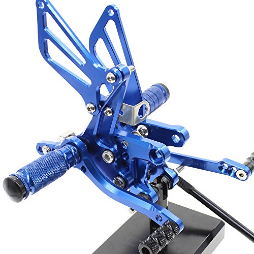 image for FXCNC Racing Motorcycle Rearset Foot Pegs Rear Set Footrests Fully Adj