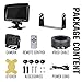 Backup Camera Monitor Kit Van, RV, Upgraded 175º Wide View Wired Infrared HD Small Rear View Cam 7 inch Adjustable Monitor Truck, Trailer, Bus, Oversize Vehicles