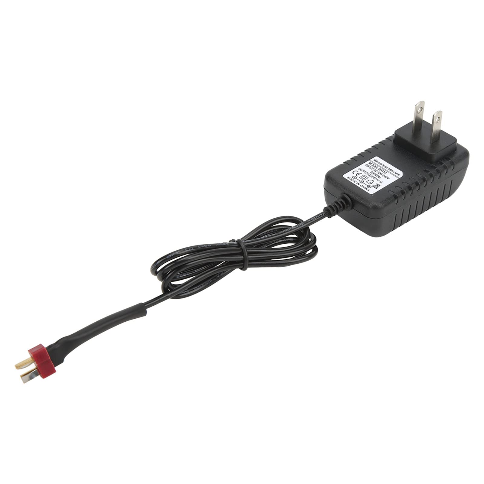 Photo 1 of Dilwe RC Battery Charger, Portable DC8.4V 1A RC T Plug Charging Adapter for ZD Racing DBX 10 US 100-240V, RC Charger RC Accessories