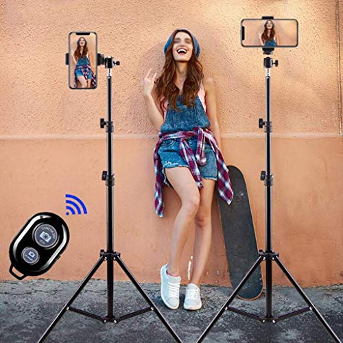 XYSQWZ Metall-Handy-stativ Tragbares Tragbares Handheld-stativ - Bluetooth-Steuerung Schwarzes Live-Broadcast… – Bild 6