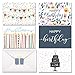Happy Birthday Greeting Cards Bulk Premium Assortment Pack of 20 W/Decorative Envelopes and Seal Stickers, Blank on the inside Boxed Set of Bday Cards