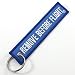 Rotary13B1 Remove Before Flight Keychain - Blue primary
