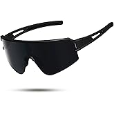 SPOSUNE Polarized Cycling Glasses for Men Women, UV400 Protection Sports Sunglasses for Baseball Running Fishing Riding