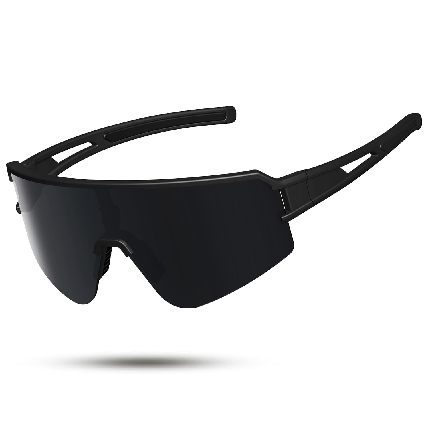 SPOSUNE Polarized Cycling Glasses for Men Women, UV400 Protection Sports Sunglasses for Baseball Running Fishing Riding