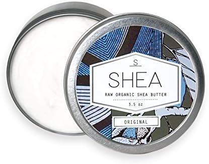 Shea Brand | Raw Organic Shea Butter | Small Batch Daily Moisturizer | Protects Dry, Dehydrated & Sensitive Skin, Hair & Lips | Helps Heal Eczema, Scars & Burns (Original, 3.5)