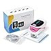Elera Pink Color Fingertip Pulse Oximeter Oximetry Finger Oximeter Blood Oxygen Saturation Monitor FDA CE ISO Approved