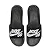 Nike SB Benassi Solarsoft Mens Slide Sandals Black/White-Men 10.0, Women 11.5