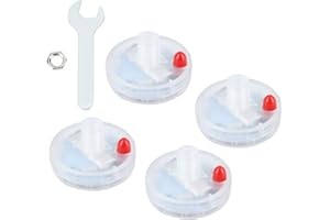 KIMISS Solar LED Valve Caps, for Motorcycle Bike Car, 4pcs Strobe Lights, Waterproof Tire Wheel Accessories, Auto Decoration