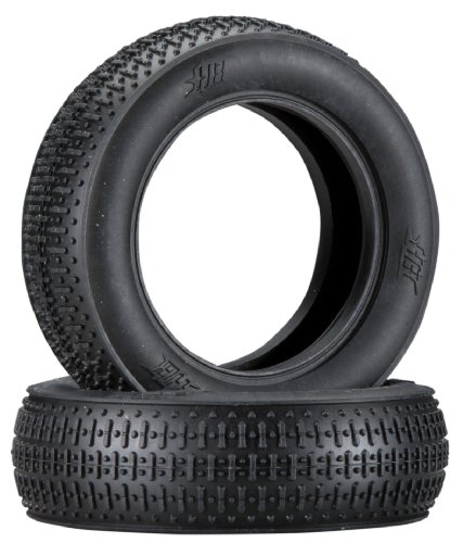 Hot Bodies 67974 Fullslot 2wd Front Tire, 1/10 Buggy, Pink (2)