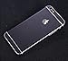 Toeoe 6/6s (4.7'') High-Strength and Super-Thin Tough Metallic Film Sticker Full Body Protector Skin + Ultra Clear Front Screen Protector for iPhone 6/6s Black
